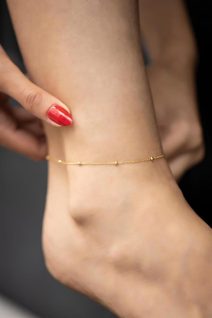 Minimalist Only Chain Anklet for Women